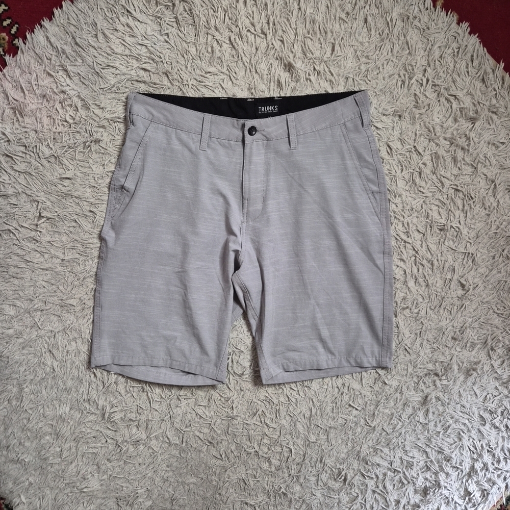 Mens Trunks Shorts Multi Functional Short Size 30 Light Grey Outdoor Swim Beach